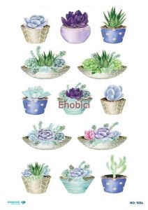 Diamond Pirinç Dekopaj Kağıdı - 1034