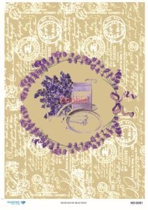 Diamond Pirinç Dekopaj Kağıdı - 5091