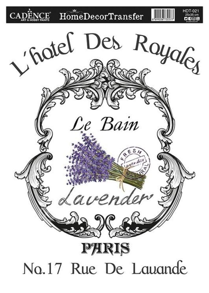 Cadence Home Dekor Transfer Kağıdı 25x35cm HDT-21