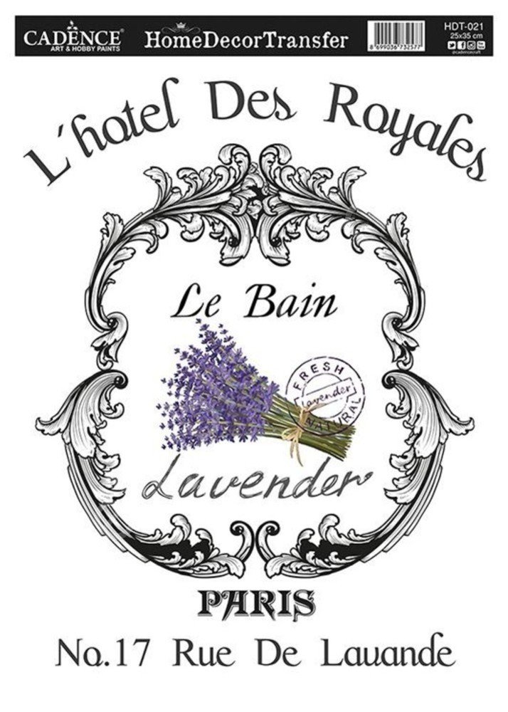 Cadence Home Dekor Transfer Kağıdı 25x35cm HDT-21