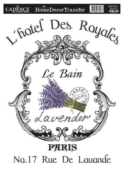 Cadence Home Dekor Transfer Kağıdı 25x35cm HDT-21