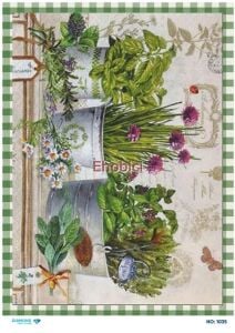 Diamond Pirinç Dekopaj Kağıdı - 1035