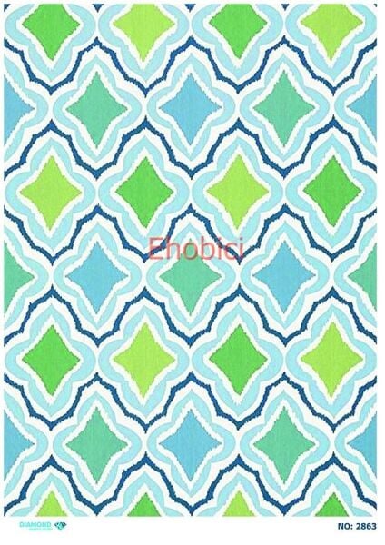 Diamond Pirinç Dekopaj Kağıdı - 2863