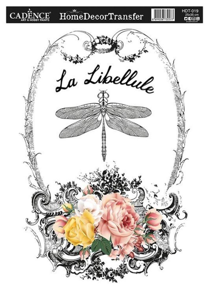 Cadence Home Dekor Transfer Kağıdı 25x35cm HDT-19