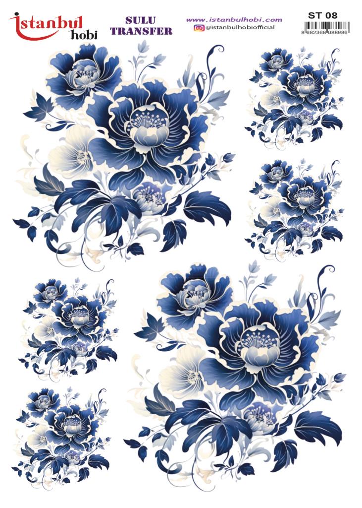 Sulu Transfer Kağıdı 25x35cm ST-008