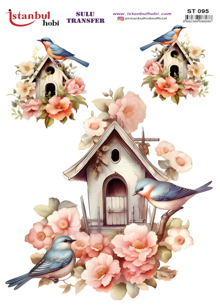 Sulu Transfer Kağıdı 25x35cm ST-95