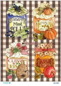 Diamond Pirinç Dekopaj Kağıdı - 1037