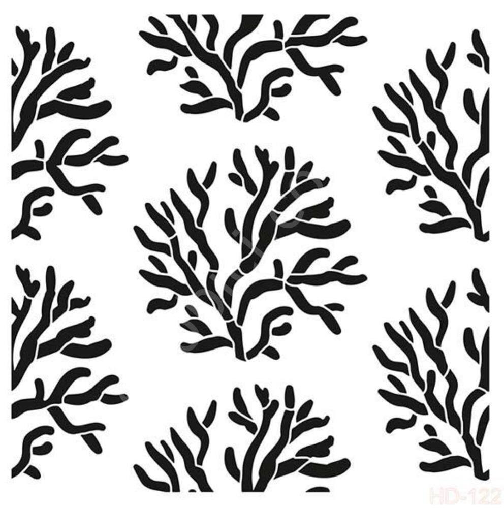 HD122 Cadence Home Dekor Stencil 45x45