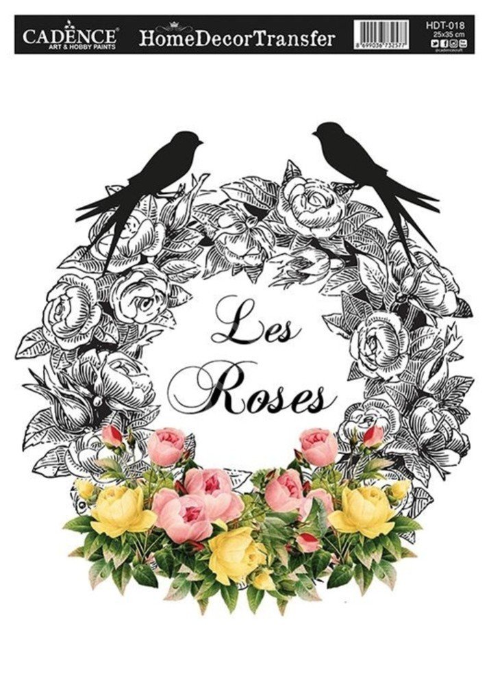 Cadence Home Dekor Transfer Kağıdı 25x35cm HDT-18
