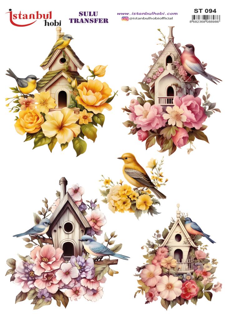 Sulu Transfer Kağıdı 25x35cm ST-94