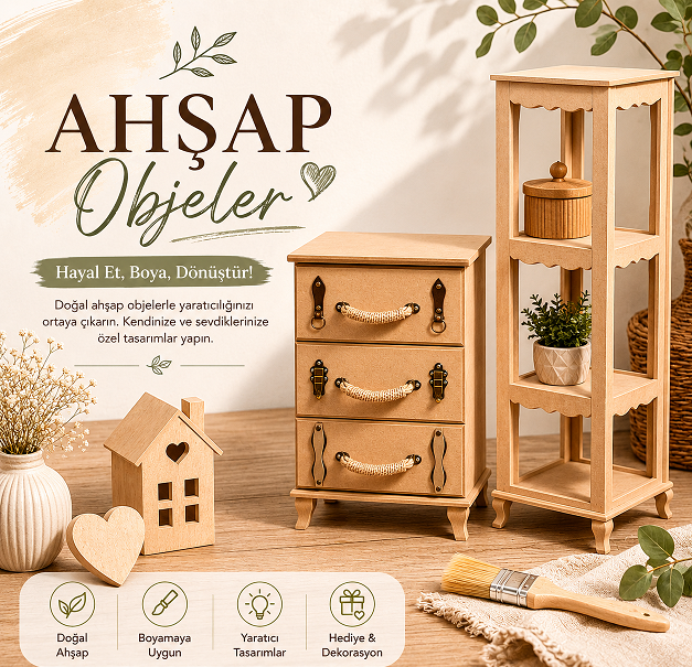 Ahşap Objeler